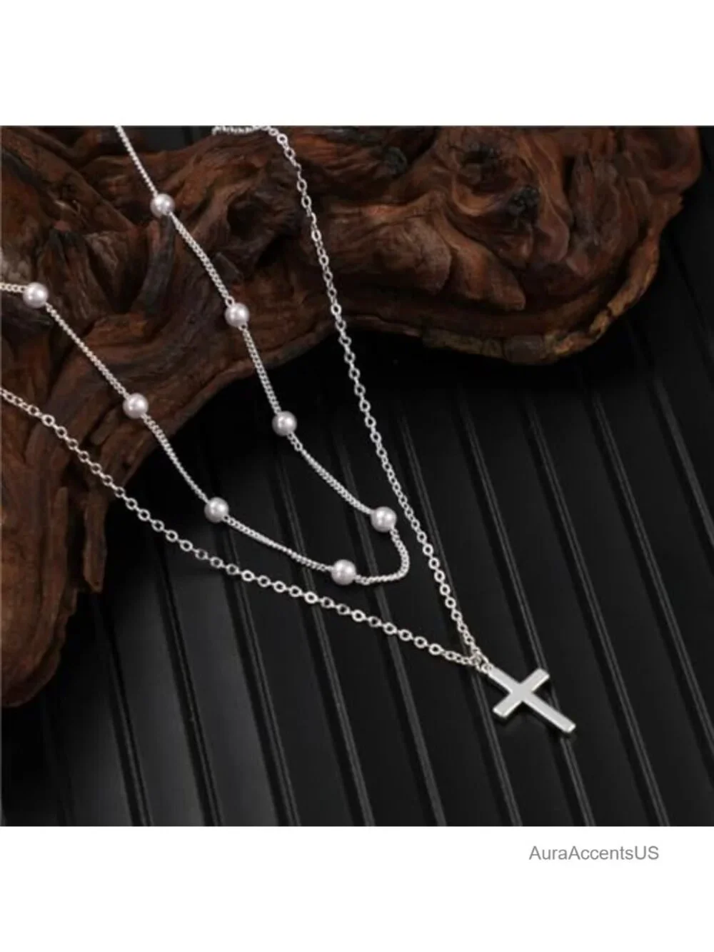 Layered Necklaces Set, 14K Gold Plated Dainty Necklace for Women